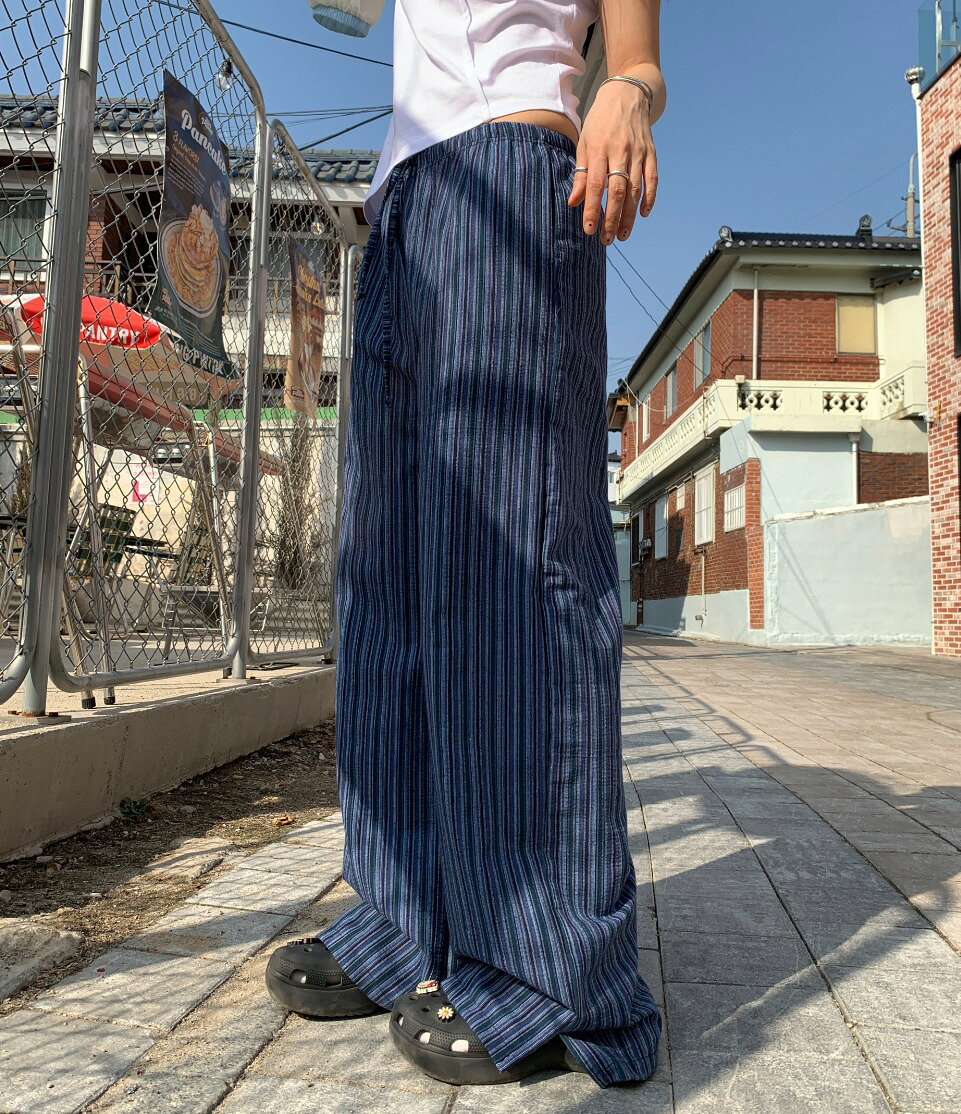Rakuten - ワイドパンツ レディース INS 韓国ファッション (T)