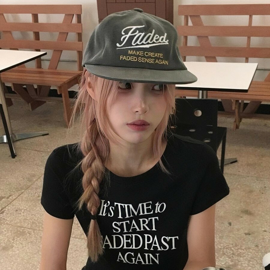 キャップ レディース 韓国ファッション 春夏 (T)