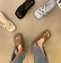 センスアップ 歩きやすい サンダル オープントゥ 運動 ローマの靴 ピュアカラー[K](T)