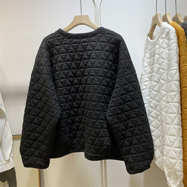 個性 ダイアモンド格子 パーカー コート[K](T)