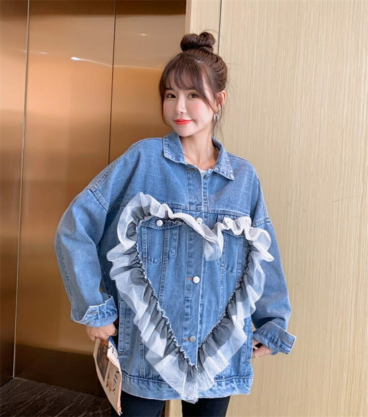 コート レーヨン デニム 長袖 トップス おしゃれ[K](T)