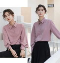 フォーリンスタイル シフォンブラウス (T)(4)