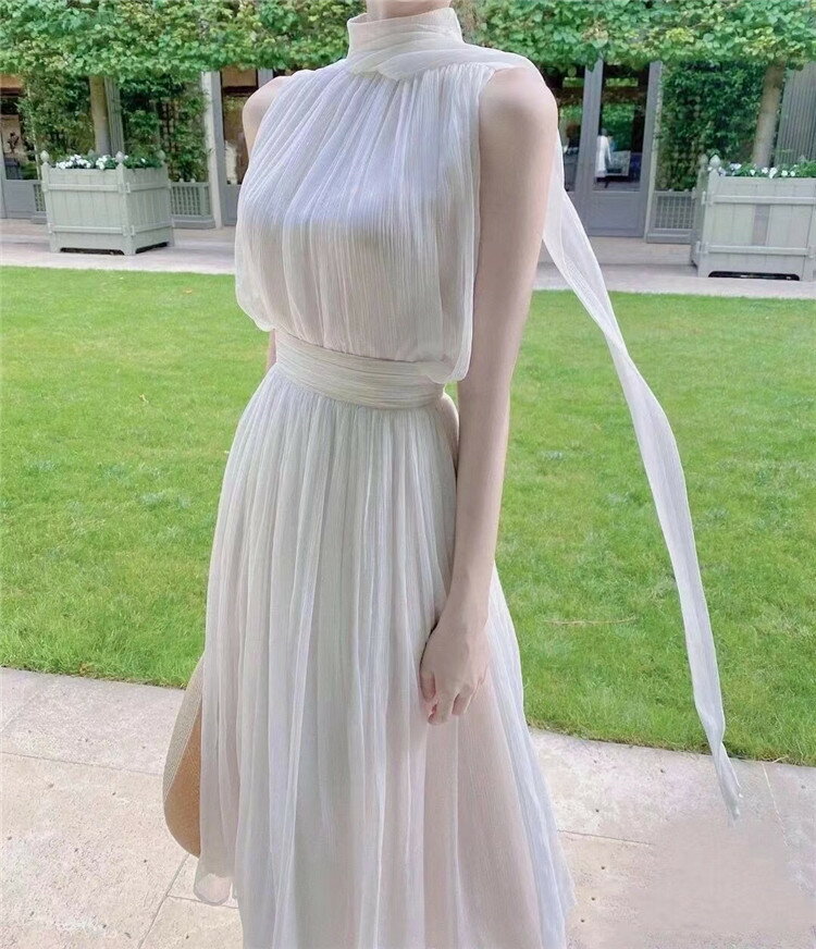 ラインを美しく演出 韓国ファッション キャミワンピ お出かけ 個性 袖なし ジェントルスタイル[K](T)