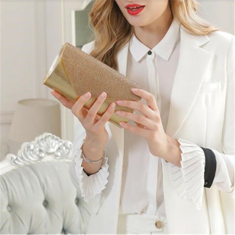 クラッチバッグ ラインストーン ショルダーバッグ カジュアル[K](T)