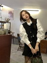 フリンジ ベスト スカート セット (T)