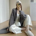 INSスタイル セーター ゆったりコート (T)