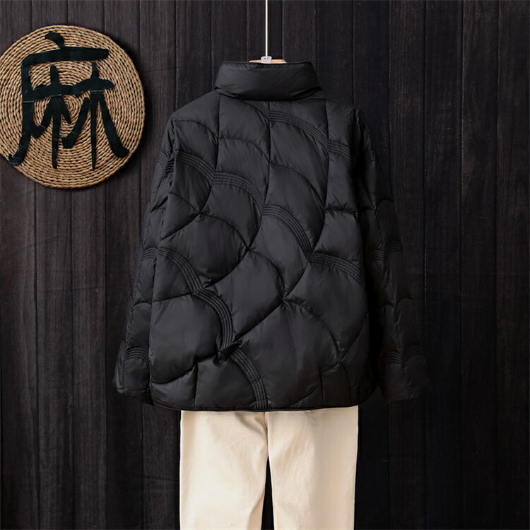 コート 中綿ジャケット スリム 肌にやさしい 長袖 エレガント[K](T)