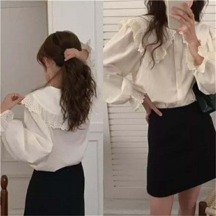 韓国ファッション トップス スリム シフォンブラウス 洗練された 快適[K](T)