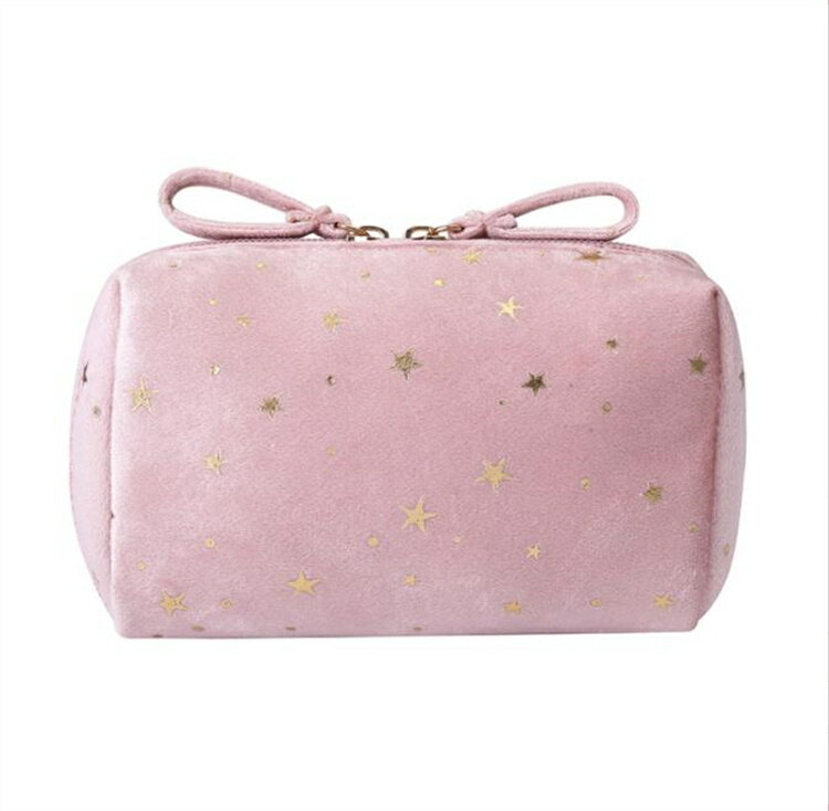 雑誌で誌介されました ポーチ 持ち歩き 携帯 スエード バッグ ダブルファスナー 携帯電話[K](T)