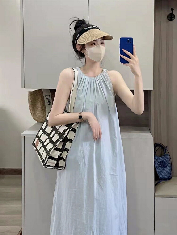 カジュアル ワンピース 中長スカート ジェントルスタイル ロングスカート[K](T)