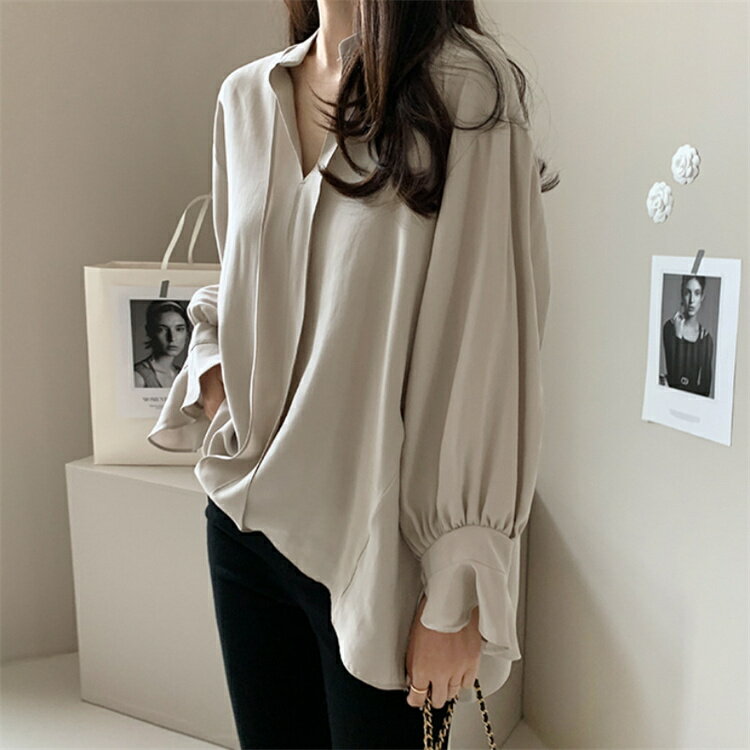 シフォンブラウス (T)