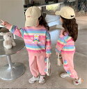 パーカー トップス ロングパンツ セットアップ (T)