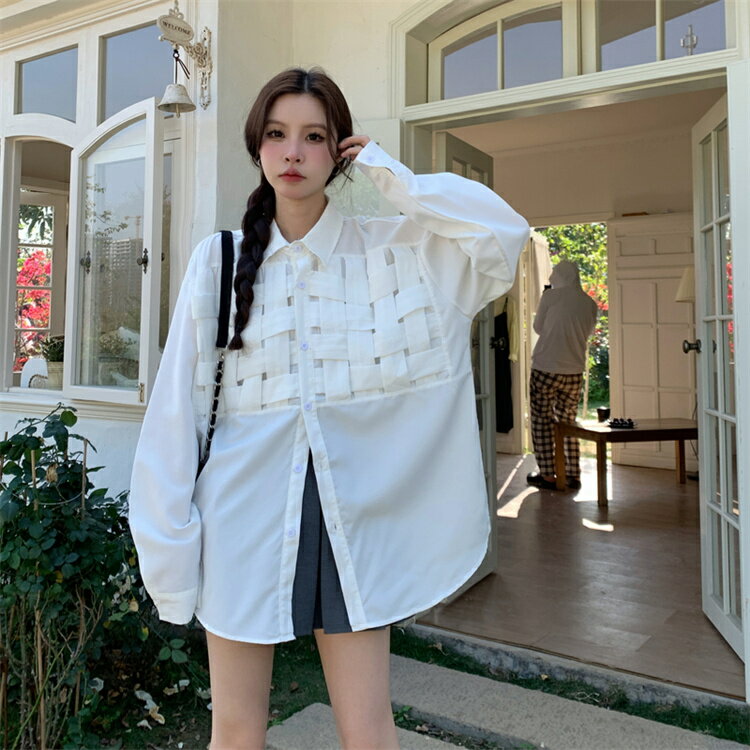 シアートップス tシャツ 長袖 重ね着 シアー 透け シャツ レイヤード 羽織り ライトアウター カーディガン 白 無地 シースルー 長袖 衿 襟 UVケア UV対策 透け感 ブラウス 体型カバー ホワイト シアー ロングスリーブ 大きいサイズ オーバー