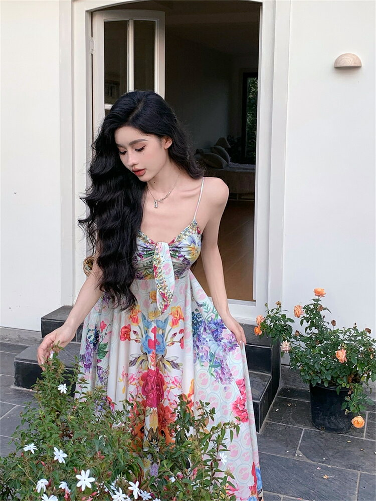 パーティードレス ロングワンピース ミモレ丈 レース シースルー 海辺の 休日の 赤と 白の チェック 柄 レースの 丈夫な チューブ トップ ドレス 女性用 春秋 2025年の新 ロング スカート