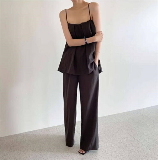 セットアップ スラックス ロングパンツ (T) セットアップ スラックス ロングパンツ (T)