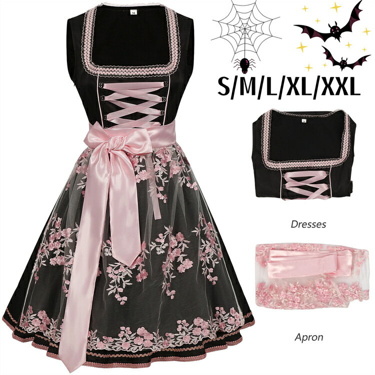 ハロウィーン ドイツビール祭り衣装 ワンピース (T)