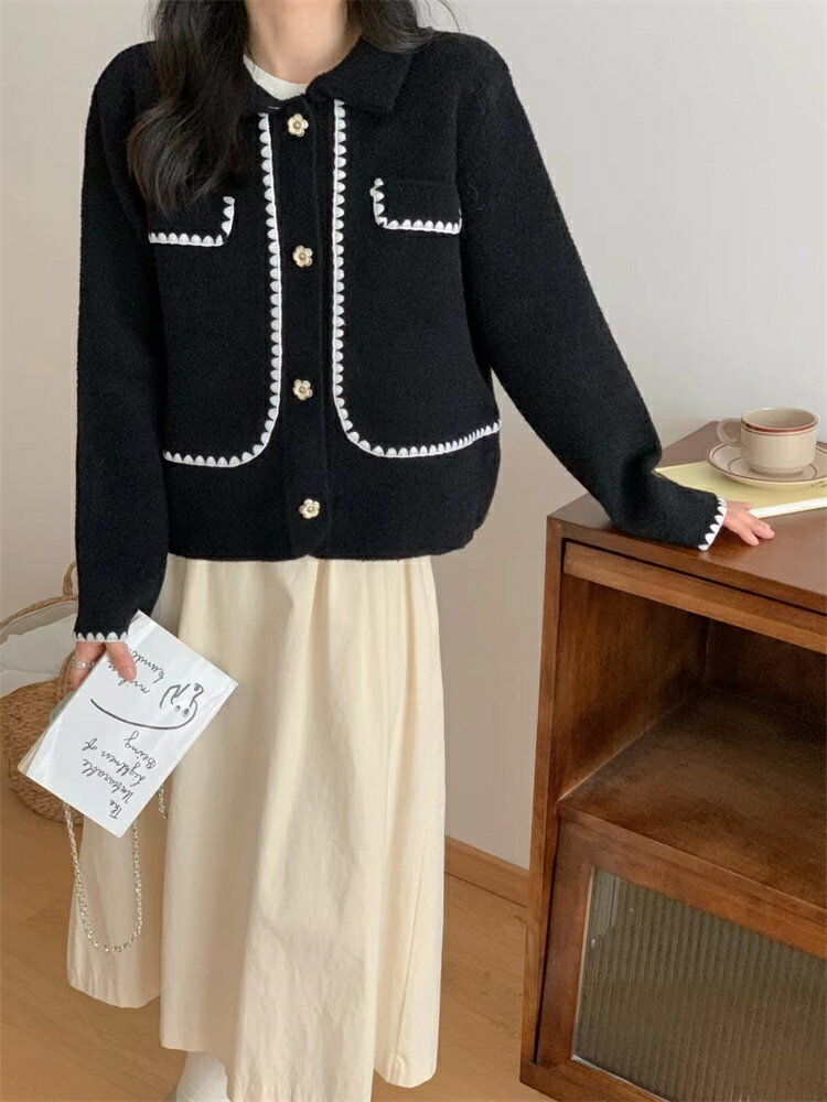 両面はねコート ニットトップス (T)