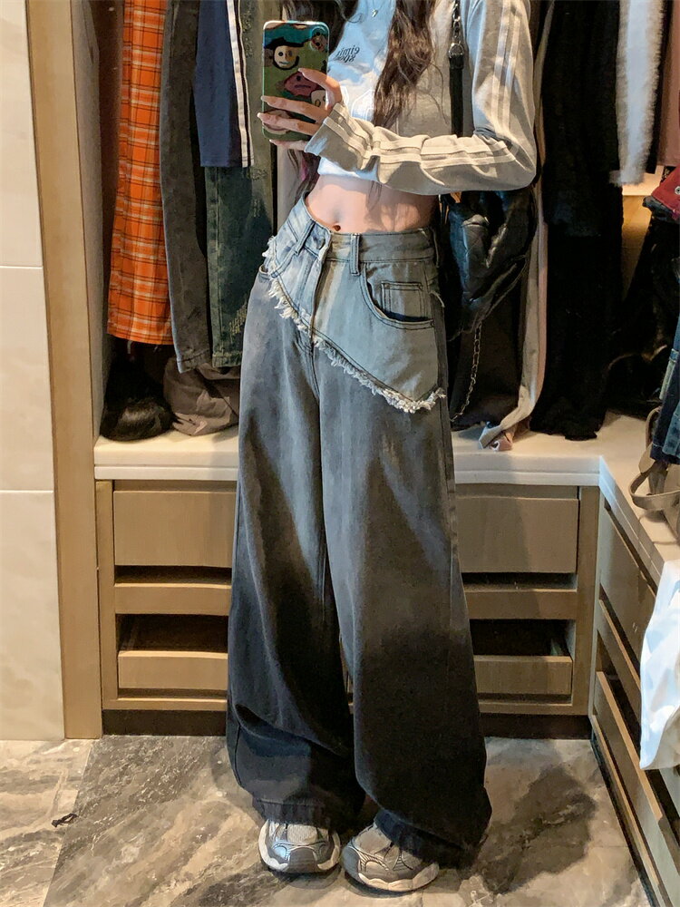 デニムパンツストレートパンツギャル...
