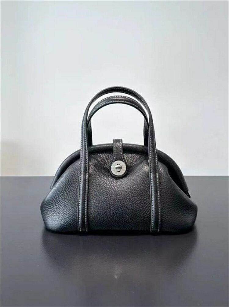 ミニマルデザイン シェルバッグ 水餃子型 (T)