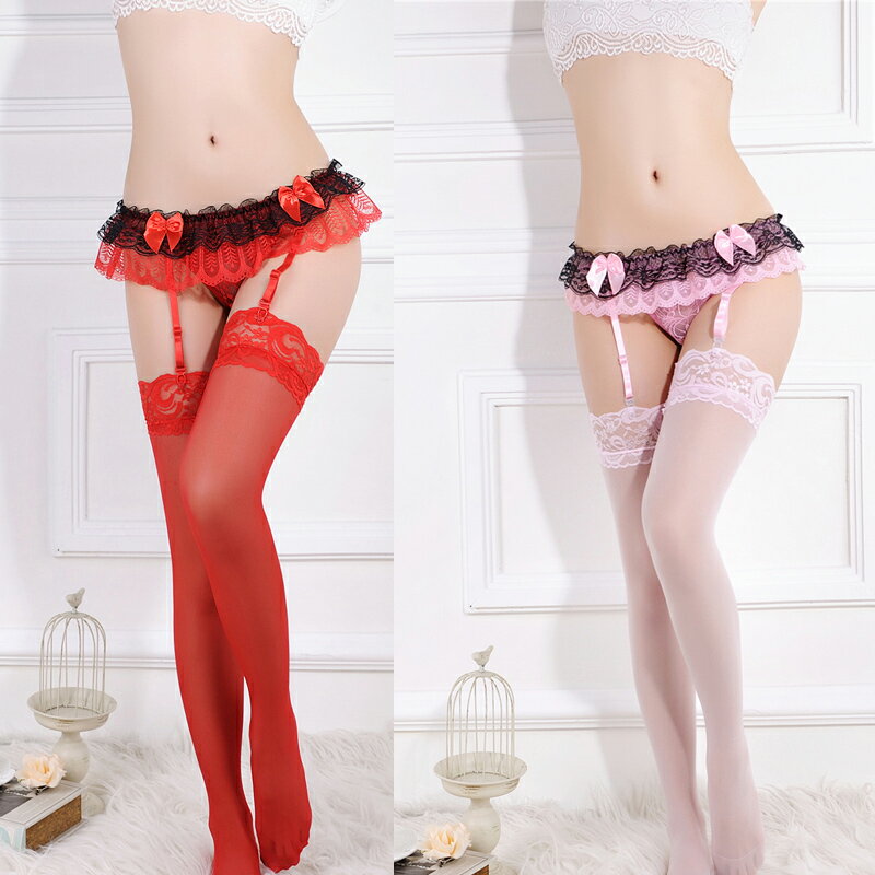 2層 ガーターベルト ランジェリー (T)