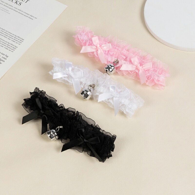 鈴付きガーターリング 太ももベルト (T)