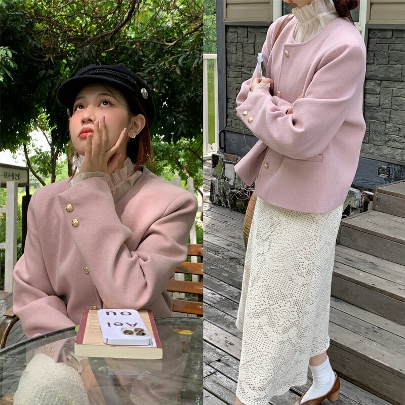 レトロ エレガント おしゃれ カジュアルコート[K](T)