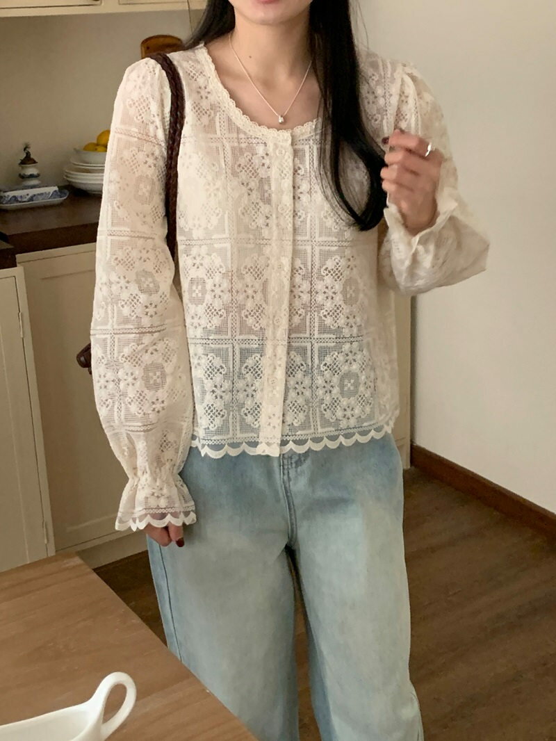 気質レトロおしゃれカジュアルシャツ/ブラウス (T)