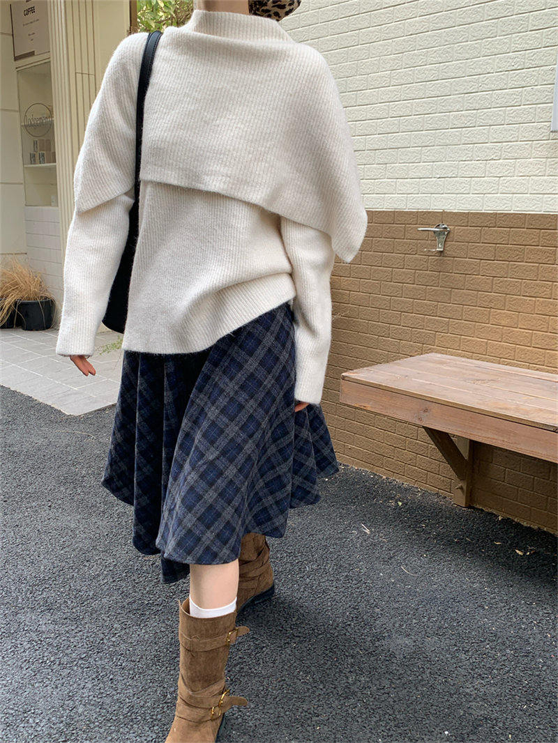 おしゃれカジュアル系ニットトップス (T)
