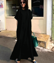 ロング丈 レディースワンピース (T)(4)