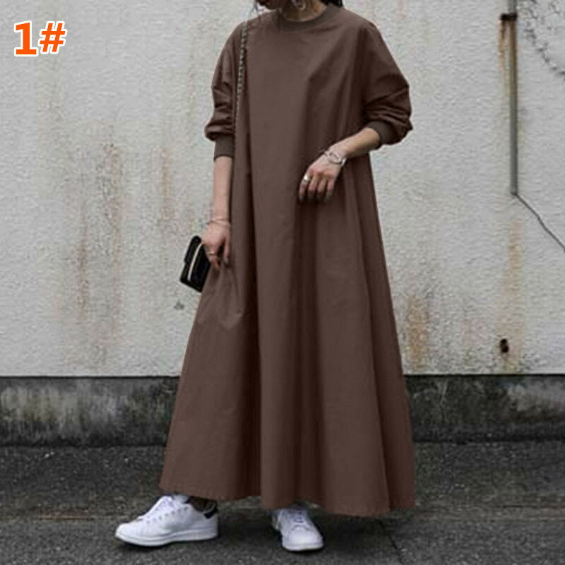 ロングワンピ マキシワンピ (T)