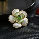 ブローチ スカーフクリップ ピン アクセント スカーフ留め (T)