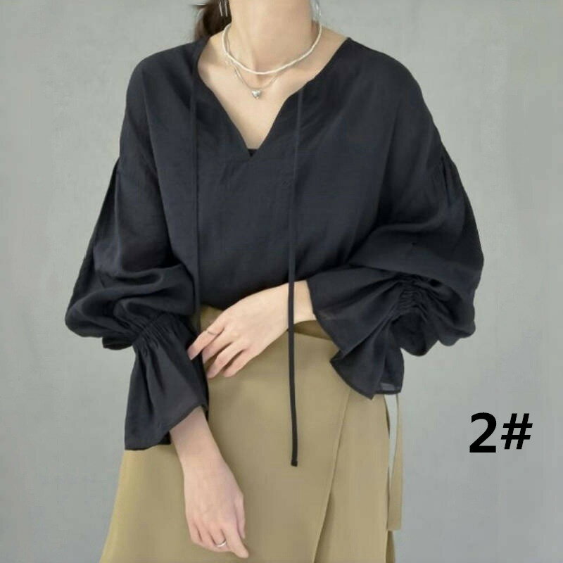 ワンピース シフォンワンピース レディース ロングワンピース シャツワンピース ワンピース シフォンワンピース レディース ロングワンピース シャツワンピース 女性 長袖 シャツ ドレス ファッション ランタン スリーブドレスと アメリカ