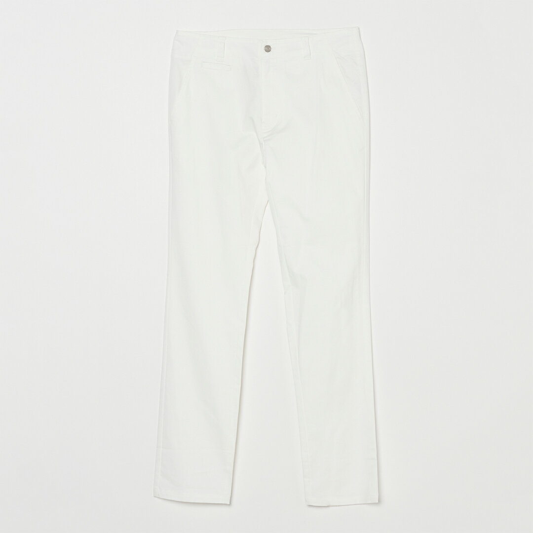 【50％OFFセール】Rosasen パンツ ロング丈 長ズボン ロサーセン チノ リヨセルツイル 無地 ロゴ刺繍 ポケット ベルトループ メンズ メンズウェア ゴルフ ゴルフウェア スポーツウェア アウトドア 春夏 ストレッチ オフホワイト グリーン ブルー ネイビー 79 82 85 セール