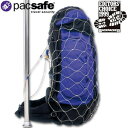 防犯用!PacSafe パックセーフ85 12970004(#1305) ステンレス製 メッシュ 南京錠 ワイヤー ロック 荷物 ガード バックパック用 バッグ用 セキュリティ (ei0a027)【あす楽対応】