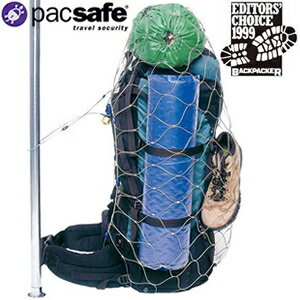 【特価！在庫限り！】防犯用！ PacSafe パックセーフ120 12970004(#1420) ステンレス製 メッシュ 南京錠 ワイヤー ロ…