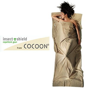 COCOON(コクーン) Insect shield ICT92 サファリトラベルシーツ コットン サンド 収納ケース付 12550026(ei0a081)通販格安セール情報 楽天 通販