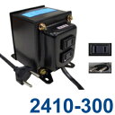 変圧器 海外 旅行 ダウントランス 300W 日本製 AC220-240V⇒降圧⇒100V TGK2410-300 (to6a029)【国内不可】