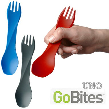 ヒューマンギア ゴーバイト・ウノ 1899062 スポーク スプーンとフォークの一体型カトラリー Humangear Go Bites UNO 6点迄メール便OK(ho0a184)