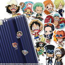 ワンピース ONE PIECE ステッカー シール ダイカット 防水 キャラクター かわいい おしゃれ スーツケース スマホ 自転車 LCS-508〜519 1...