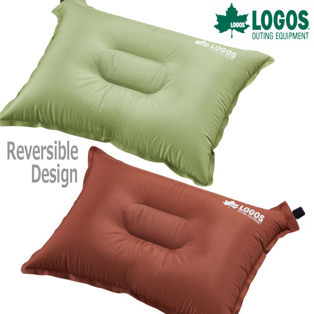 【正規販売店】ロゴス ピロー 枕 セルフインフレート まくら 空気入れ不要 自動 空気枕 アウトドア キャンプ トラベル LOGOS 72884223(ro0a...
