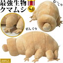 面白雑貨 ヌイグルミ 地上最強 生物 クマムシ ぬいぐるみ ベージュ インテリア かわいい ユニーク 生き物 長命虫 動物 アニマル ふわふわ びっくり 教材 理科 かっこいい シュール GPT (gu1b051)【送料無料】