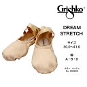 ドリームストレッチ DREAMSTRETCH バレエピンク（ベージュ） バレエシューズ バレエ グリシコ grishko キャンバス地 レザーソール バレリーナ 練習用 バレエ用品 ballet その1