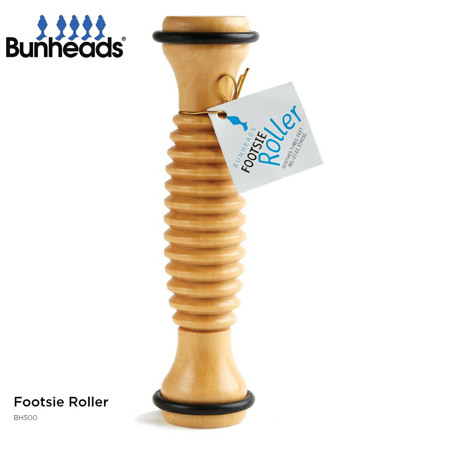 フットアクセサリー フットジーローラー Footsie Roller BH500 バンヘッズ Bunheads 足裏ケアグッズ ストレッチ