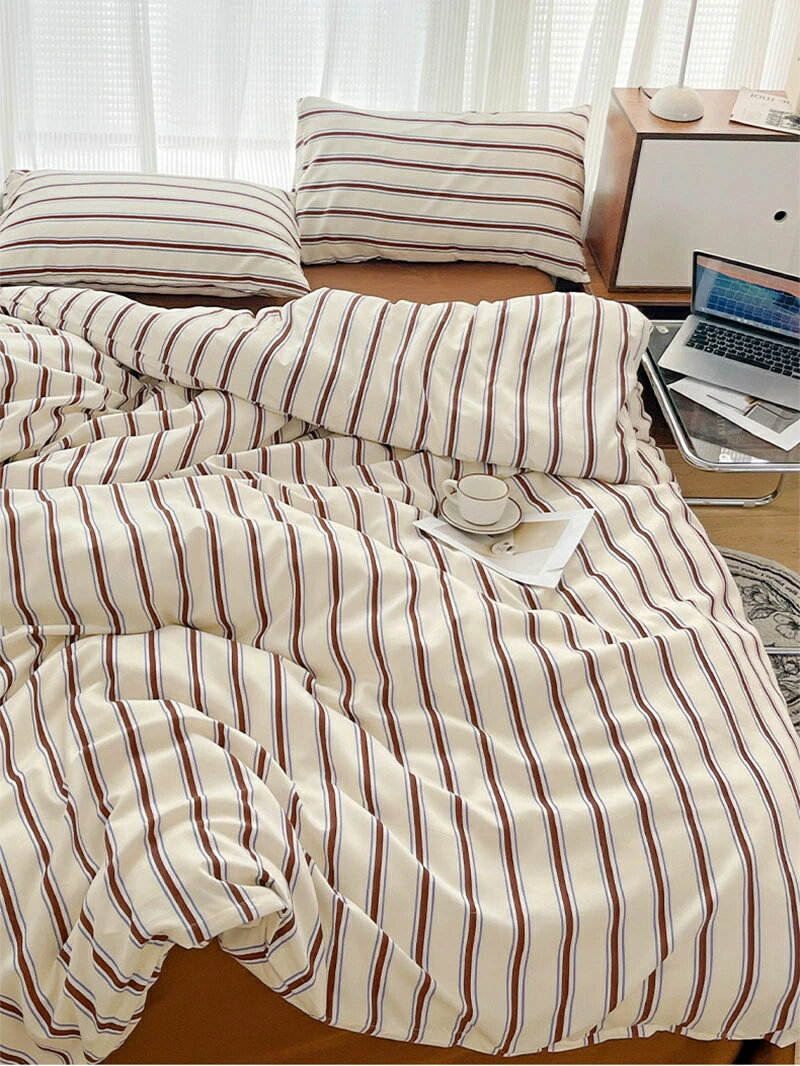 【楽天スーパーSALE50%オフ】布団カバー ベッドカバー 枕カバー 4点セット 寝具セット 寝具 掛け布団カバー 肌触り 四季通用 オールシーズン 高品質 純色 シンプル 丸洗い可能 シーツ ファスナー 布団カバー ベッド用品 肌触りいい 快