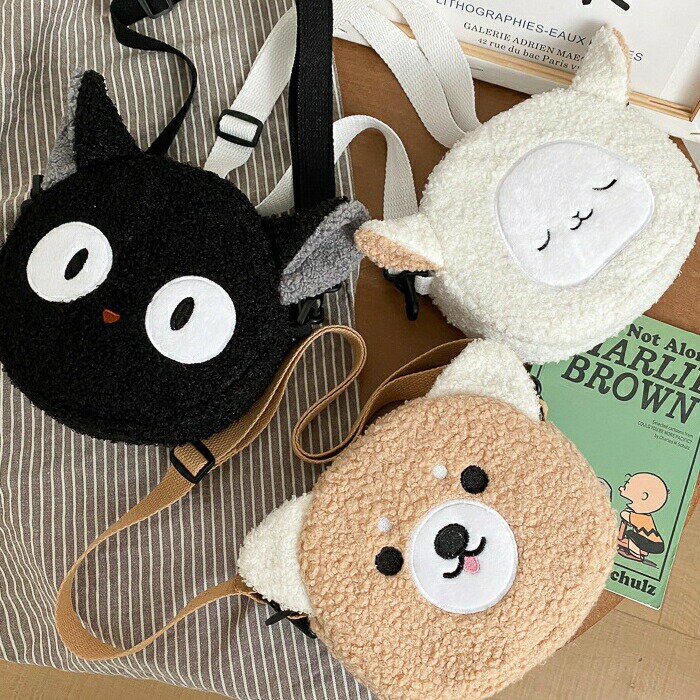 樂天商城 - ショルダーバッグ レディース 斜めがけ 動物 ヤギ かわいい ポシェット キャラクター 軽量 おしゃれ 韓国 ライク オルチャンファッション 人気 バッグ 可愛い
