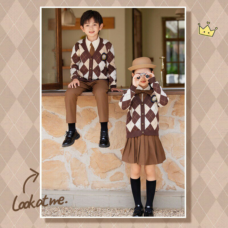 【最大2000円OFF】制服 ブレザー制服 リボン チェック柄 プリーツスカート 女子 スカートセット 男子ズボンセット 入学 100-190cm対応