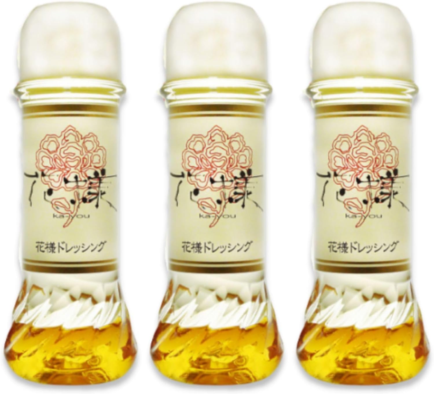 花様ドレッシング 190ml×3本 花様 かようドレッシング なんにでも合うドレッシング 絶品 和風ドレッシング だし 出汁