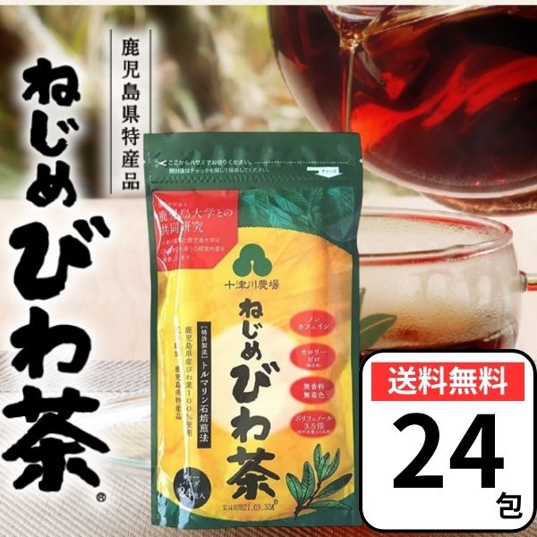 ねじめびわ茶 2g×24包 ティーバッグ びわ茶 十津川農場 枇杷茶 根占枇杷 健康茶 ノンカフェイン