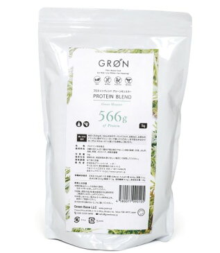 【送料無料】GRON グロン プロテインブレンド(グリーンモンスター) / 1kg