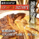 <スーパーSALE 15%>「 豚肉専門店の大人の餃子 1.2kg」 冷凍餃子 60個 国産 三元豚 国産豚肉 豚の味が濃い 大容量 ぎょうざ 水餃子 焼餃子 皮もっちり ジューシー 中華惣菜 中華点心 肉料理 ビール おつまみ ギフト 贈り物 父の日 敬老の日 お中元 お歳暮